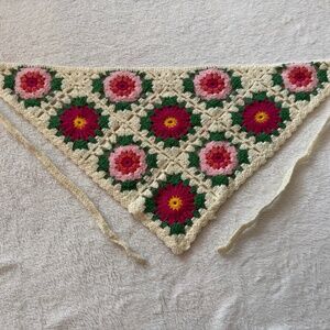 Wild Fable Crochet Granny Square Hair Scarf